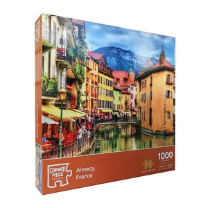 Made in China promotional items jigsaw puzzle 1000 pieces for adult