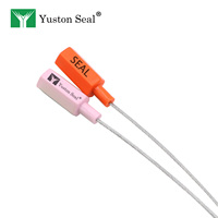 Scellé de sécurité réutilisable YTCS307 avec corps en aluminium, cadenas numéroté jetable pour vannes et compteurs