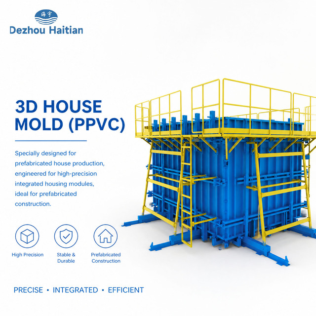 Precast Concrete House Integrated Mold Concrete Wall Panel Formwork System