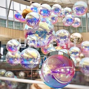 Disco de décoration de scène de mariage d'événement avec <span class=keywords><strong>ballon</strong></span> de miroir <span class=keywords><strong>gonflable</strong></span> d'or brillant La boule de miroir <span class=keywords><strong>gonflable</strong></span> peut être placée <span class=keywords><strong>sur</strong></span> <span class=keywords><strong>l</strong></span>'<span class=keywords><strong>eau</strong></span> - Product Image 4
