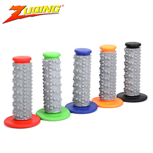 Poignées de guidon de moto ZUQING HB202 en silicone antidérapant bleu pour vélos de course tout-terrain - Product Image 5