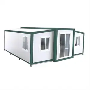 China Suppliers Custom 20FT 40FT Expandable Foldable Container House Prefab Bedroom Homes Folding Tiny Fold out House