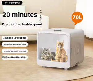 Nouvelle Boîte de Séchage Électrique Intelligente pour Animaux de Compagnie, Séchoir Automatique pour Chats et Chiens avec Protection Contre la Surchauffe, 70L - Product Image 3