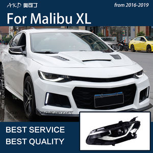 Luci per auto per Malibu <span class=keywords><strong>XL</strong></span> 2016-2019 fari a LED DRL indicatore di direzione dinamico lente bifocale Xenon abbaglianti anabbaglianti accessori - Product Image 4