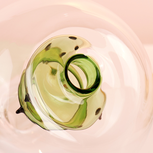 Ensemble de bouteilles d'huile et de vinaigre à haute teneur en borosilicate résistant à la chaleur, ustensiles de cuisine en verre coloré en forme d'<span class=keywords><strong>arbre</strong></span> de Noël avec couvercle en liège - Product Image 2