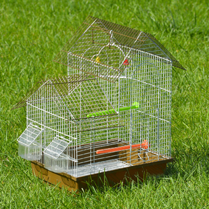 Hot Sales Vogelkooien Calopsita Kleine Grote Kanarie Liefde Vogels Fancy Duif Huis Metalen Plastic Bodem Papegaai Fokken Kooien - Product Image 6