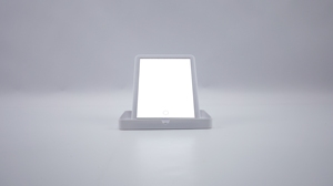 Trang điểm hàng ngày xách tay gấp miễn phí kết hợp LED thắp sáng gương trang điểm với hộp lưu trữ bảng gương - Product Image 6