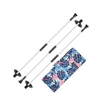 Drapeau de golf en fibre de verre, mât à 2 sections avec base de récupération de balle, joint en aluminium, drapeau personnalisé, vente en gros OEM