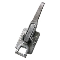 Remorque de camion crochets de fixation en métal loquet de porte à ressort raccord de serrure de porte serrure latérale de remorque stabilisateur serrure de porte