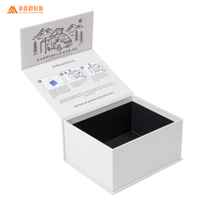 Custom Black Magnetic Folding Packaging <b>Box</b> Wholesale Recyclable Rigid Cardboard Gift Packaging Boxes - Product Image 1