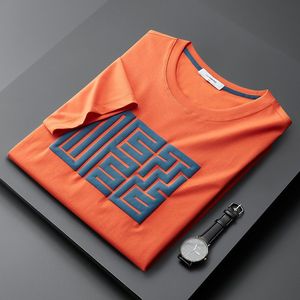 2023 nuevo diseño personalizado de calidad de lujo para <span class=keywords><strong>hombre</strong></span> Camiseta de gran tamaño peso pesado Puff estampado camiseta Coton camiseta de gran tamaño para hombres - Product Image 5