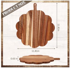 Planches en bois d'acacia festonnées personnalisées, planche à découper en bois <span class=keywords><strong>pour</strong></span> le pain, la viande, les fruits, le fromage, fournitures <span class=keywords><strong>pour</strong></span> boucher - Product Image 3