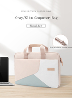 Sac pour ordinateur portable à la mode pour femmes pour Macbook Air Pro 13 15 Oxford sac à bandoulière pour ordinateur portable pour ordinateurs 13 14 15 pouces