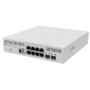 CRS310-8G+2S+IN 24-Port POE <b>Ethernet</b> <b>Switch</b> with 420Gbps Capacity - Product Image 1