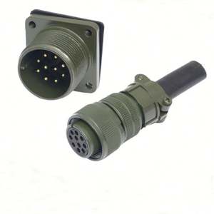 Conector Circular/Redondo de Cobre de 7 Pines, Estándar Americano 5015, Impermeable, 10A, MS3106A16S-1S MS3102A16S-1P - Product Image 2