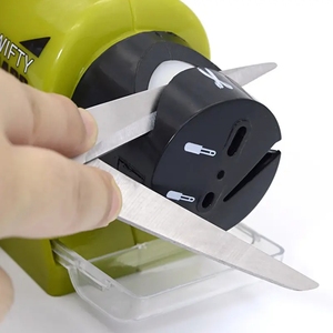 Afilador <span class=keywords><strong>de</strong></span> cuchillos motorizado Swifty Sharp, <span class=keywords><strong>piedra</strong></span> <span class=keywords><strong>de</strong></span> <span class=keywords><strong>afilar</strong></span> giratoria profesional multifuncional - Product Image 6