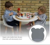 Table de bureau pour enfants avec 2 chaises tabourets ensemble pour enfants d'âge préscolaire garçons et filles activité construire et jouer Table chaise blanc ensemble bois