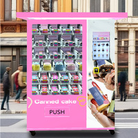 Distributeur automatique de gâteaux à écran tactile, affichage 22 pouces, fonction SDK, options de paiement multiples, surveillance à distance pour centres commerciaux