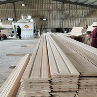 Panneaux en Paulownia à prix réduit, vente de panneaux muraux rainurés en bois pour la décoration intérieure d'hôtels