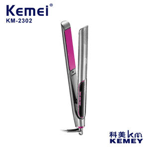 Plancha de Pelo Komei KM-2302 con Iones Negativos, Portátil, Gris, Eléctrica, con Material de Calentamiento de Seguridad PTC - Product Image 4