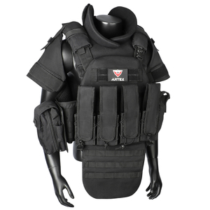 เสื้อกั๊กยุทธวิธีสีดำคุณภาพสูง ระบายอากาศได้ดี รุ่น AV-80311000D ผลิตจากไนลอน ถอดออกได้รวดเร็ว พร้อมระบบ MOLLE - Product Image 2