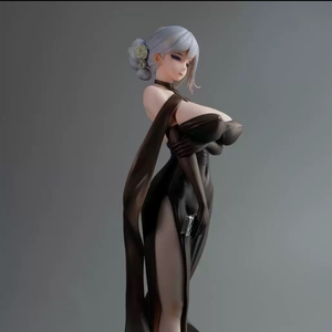 Personnage Driven Anime Lady Figure une sculpture captivante de croissance et d'émotion - Product Image 4