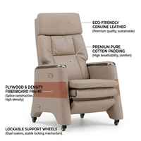 Chaise de bureau ergonomique de luxe moderne, faible MOQ, avec fonction massage, qualité commerciale, réponse rapide