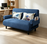 Sofá Cama de Tela de Lino 68 80 100 120 150cm Respaldo Ajustable Funda Extraíble y Lavable Personalizada OEM ODM VLranlife