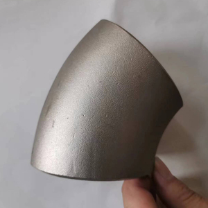 Cường độ cao 2 inch phụ kiện dài hàn 316 thép không gỉ 45 độ khuỷu tay - Product Image 3