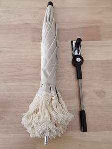 Современный Корейский детский пляжный стул зонтик с кисточкой уличный солнцезащитный реквизит для фотосъемки зонтик для ребенка - Product Image 6