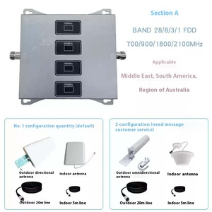 เครื่องขยายสัญญาณโทรศัพท์มือถือ 4 แบนด์ สำหรับ 2G 3G 4G และ 5G LTE รุ่น RFYT 104 - Product Image 5