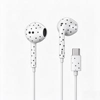 Casque de type C, son stéréo HiFi, écouteurs intra-auriculaires, isolation du bruit, compatibles avec les smartphones, tablettes et ordinateurs portables de type C
