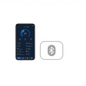 Báscula Digital de Vidrio con Bluetooth, Báscula Electrónica Profesional de Grasa Corporal con BMI, para <span class=keywords><strong>Peso</strong></span> Corporal y Grasa - Product Image 2