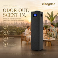 Diffuseur de parfum intelligent pour hôtel et commerce, 1000 ml, en métal, à double liquide, avec contrôle tactile et fonction de minuterie