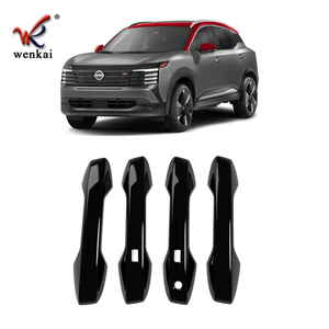 Accessoires de voiture Bande de protection pour poignée de porte latérale de voiture Exdoor Bowl Sticker Trim pour Nissan Kicks 2024 2025 - Product Image 5