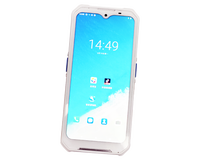 Komputer Genggam Android 14 IP68 Tangguh dengan Pemindai Barcode 1D/2D, Layar FHD+ 6.3 inci, 128MB, untuk Logistik Gudang IoT