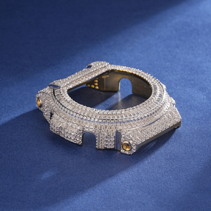Bezel de montre <span class=keywords><strong>Gshock</strong></span> DW9052 en moissanite, personnalisé, serti de moissanite, pour homme - Product Image 6