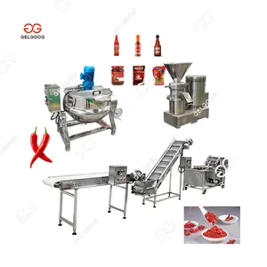 Manufacturers Sweet Chili Sauce Making Machine Red Chili Paste Complete Line Of Process