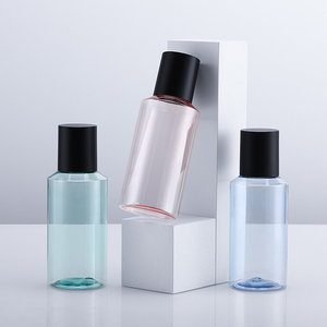 75ml 100ml 150ml 200ml Chai nhựa <span class=keywords><strong>PET</strong></span> xi lanh với nắp cho cơ thể tùy chỉnh mực chai mỹ phẩm màu hồng bao bì mỹ phẩm - Product Image 4