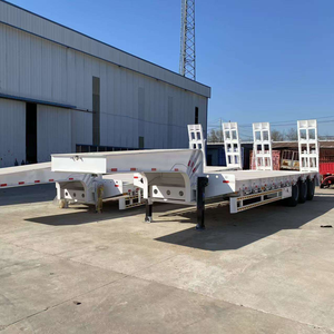 Nuevo Semirremolque de Plataforma Baja Usado de 3/4 Ejes y 1-2 Toneladas Fengniao Shandong - Product Image 6