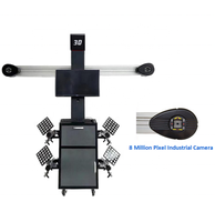 Máquina de Alineación y Balanceo de Ruedas 3D de Alta Precisión HuanDyn HD-W9, Software Personalizado, 220 rpm, Peso Máximo de Rueda de 75 kg, 110V/220V
