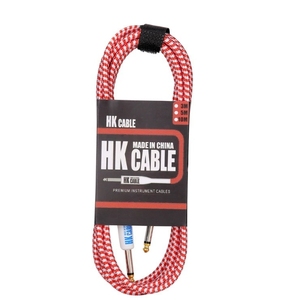 Соединительный кабель для педалей электрогитары, без шума, экранированный бас-кабель, металлический разъем 6,35 мм, аксессуары для аудио гитары, 3 м - Product Image 1