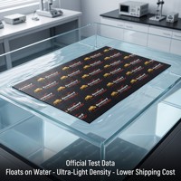 Tapis d'insonorisation automobile léger en feuille d'aluminium 2 mm, feuille de butyl autocollante, taille personnalisée OEM