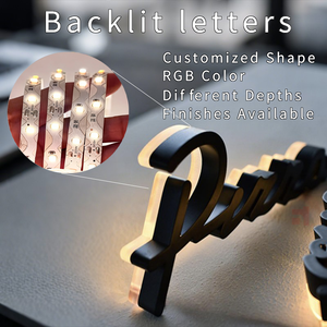 Bandes lumineuses LED en plastique étanches IP65 personnalisées pour l'intérieur et l'extérieur, pour les mariages, les enseignes de bureaux, les parcs, les magasins, les hôpitaux, la publicité - Product Image 5