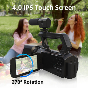 Mới nhất HD 4K 56mp <span class=keywords><strong>video</strong></span> máy ảnh 6x Zoom quang học 4.0 IPS màn hình cảm ứng cầm tay máy quay phim DV vlogging máy ảnh cho nhiếp ảnh - Product Image 4