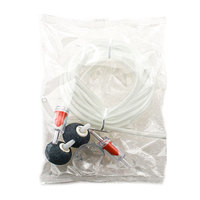 Kit complet d'accessoires d'aération écologiques pour aquarium avec pierres à air, tubes et clapets anti-retour pour aquarium, fabriqué en Chine