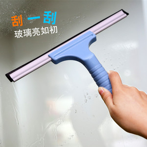 Soft Silicone Glass Squeegee For Window Cleaning With Plastic Handle Blue Color - Product Image 4