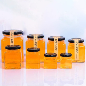 100ml 200ml 280ml 380ml 500ml 730ml <span class=keywords><strong>Pot</strong></span> <span class=keywords><strong>de</strong></span> <span class=keywords><strong>confiture</strong></span> en verre carré bon marché <span class=keywords><strong>Pot</strong></span> <span class=keywords><strong>de</strong></span> miel en verre carré transparent avec couvercle en métal - Product Image 5
