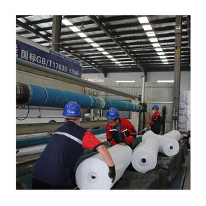 PP ổn định vải 8 oz 10 oz không dệt vải địa kỹ thuật không thấm nước <span class=keywords><strong>Polypropylene</strong></span> STAPLE sợi chống lão hóa chống rách - Product Image 3