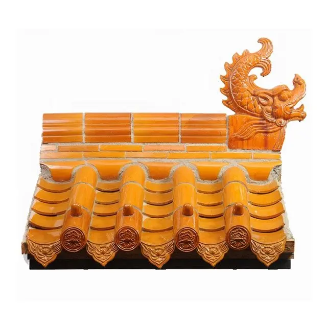 Оптовая продажа застекленная традиционная китайская керамическая черепица